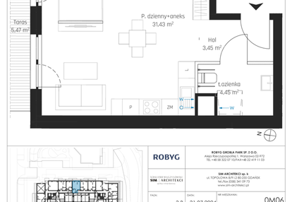 Mieszkanie w inwestycji: Nadmotławie Apartments etap I