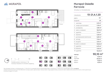 Mieszkanie w inwestycji: Murapol Osiedle Ferrovia