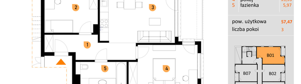 Mieszkanie w inwestycji: Apartamenty Konarskiego