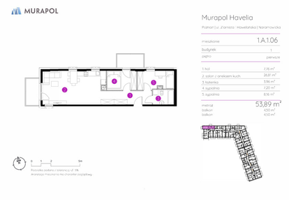 Mieszkanie w inwestycji: Murapol Havelia