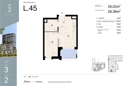 Mieszkanie w inwestycji: Sky Trust etap II - Apartamenty inwestycyjne