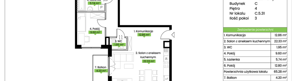 Mieszkanie w inwestycji: JA_SIELSKA V