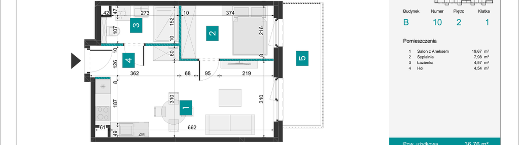 Mieszkanie w inwestycji: Błońska Enklawa