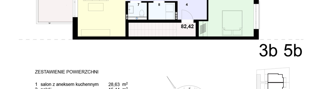Mieszkanie w inwestycji: Segmenty Familijna