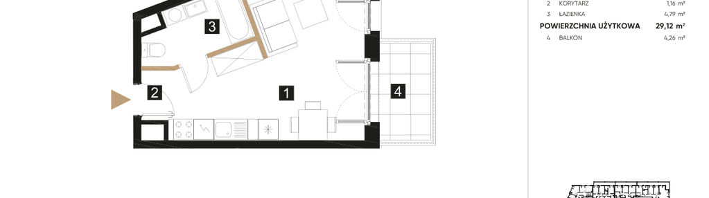 Mieszkanie w inwestycji: Konwiktorska Residence