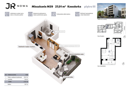 Mieszkanie w inwestycji: JR Nowa