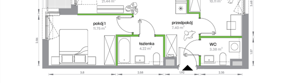 Mieszkanie w inwestycji: M Bemowo