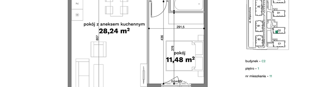 Mieszkanie w inwestycji: Forma Otwarta etap C