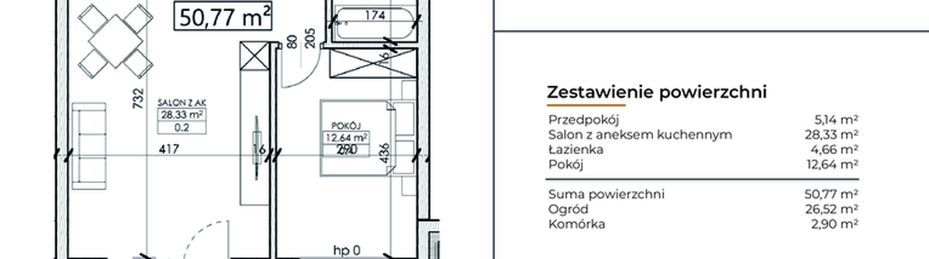 Mieszkanie w inwestycji: Słowackiego 44