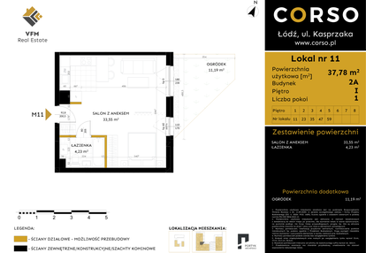 Mieszkanie w inwestycji: Corso etap 2