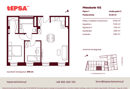 Mieszkanie w inwestycji: Tepsa Kato