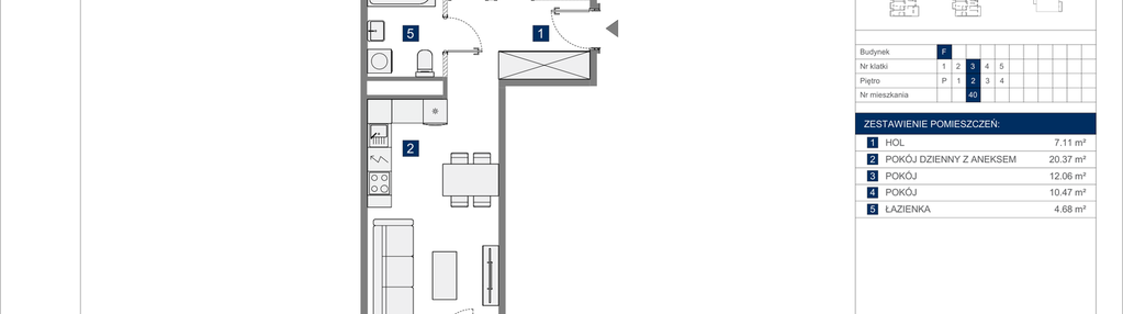 Mieszkanie w inwestycji: Apartamenty Park Matecznego Etap 2