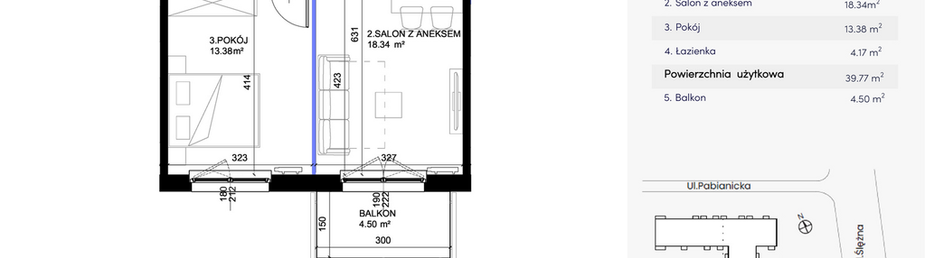 Mieszkanie w inwestycji: Nowa Pabianicka