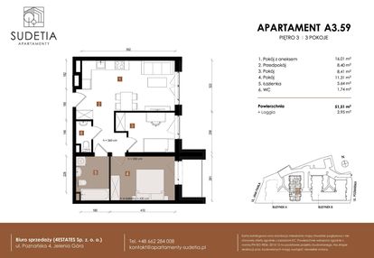 Mieszkanie w inwestycji: Apartamenty Sudetia