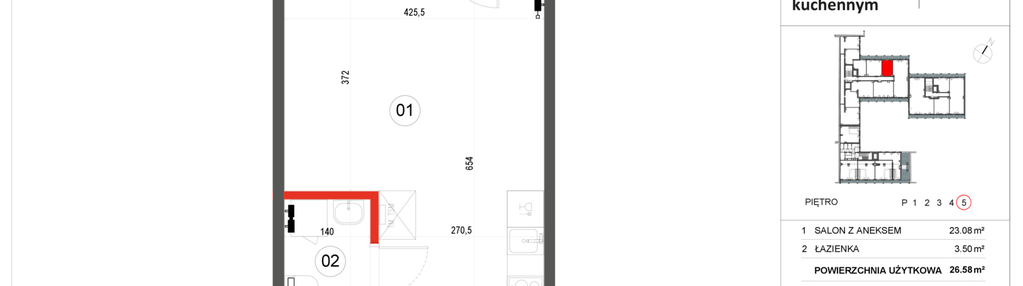 Mieszkanie w inwestycji: Stalowa Form 43.45