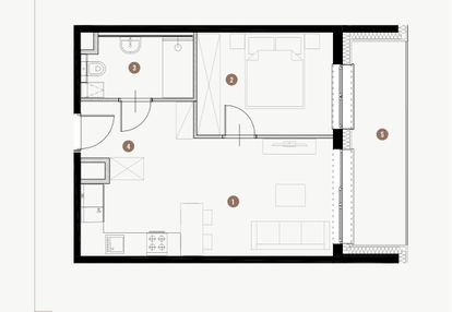 Mieszkanie w inwestycji: Tuwima Apartments