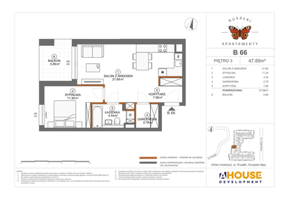 Mieszkanie w inwestycji: Apartamenty Rusałki