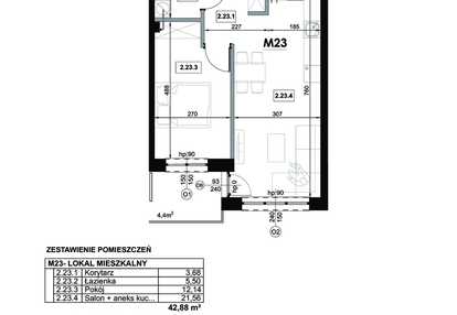 Mieszkanie w inwestycji: Miejska Premium II