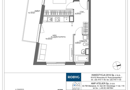 Mieszkanie w inwestycji: Rytm Mokotowa - etap 1B