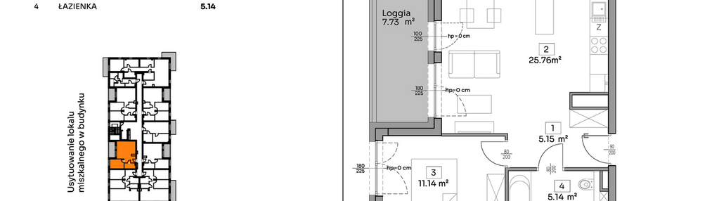 Mieszkanie w inwestycji: Och!Widzew