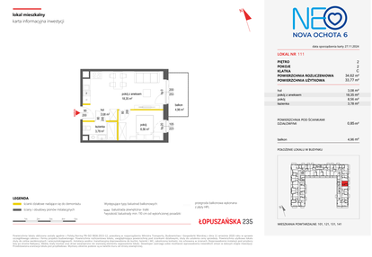 Mieszkanie w inwestycji: Neo Nova Ochota 6