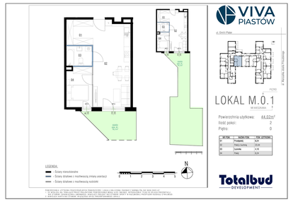 Mieszkanie w inwestycji: Viva Piastów