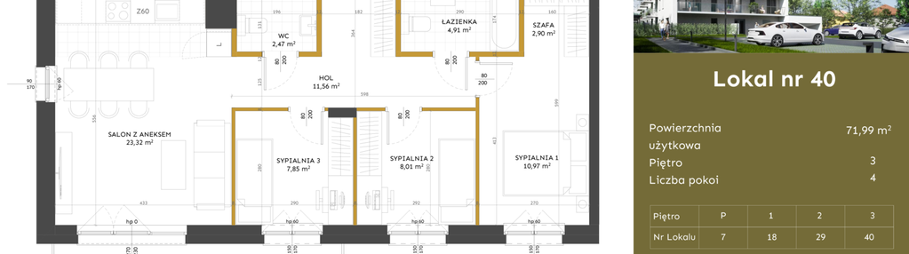 Mieszkanie w inwestycji: Apartamenty 3 Maja