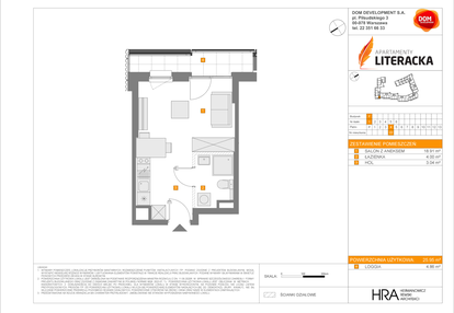 Mieszkanie w inwestycji: Apartamenty Literacka etap 2.3