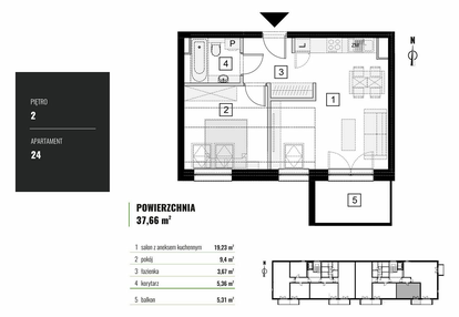 Mieszkanie w inwestycji: Zielony Horyzont II