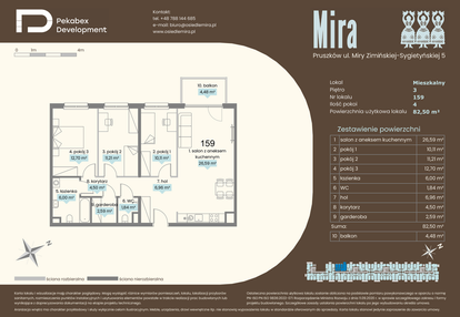 Mieszkanie w inwestycji: Mira