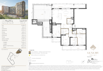 Mieszkanie w inwestycji: LUXURY POINT