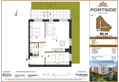 Mieszkanie w inwestycji: Portside Bałtycka