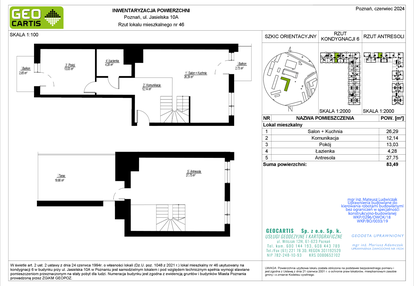 Mieszkanie w inwestycji: Jasielska 8C