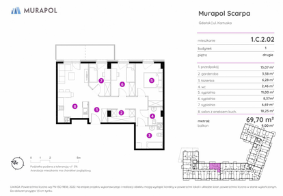 Mieszkanie w inwestycji: Murapol Scarpa