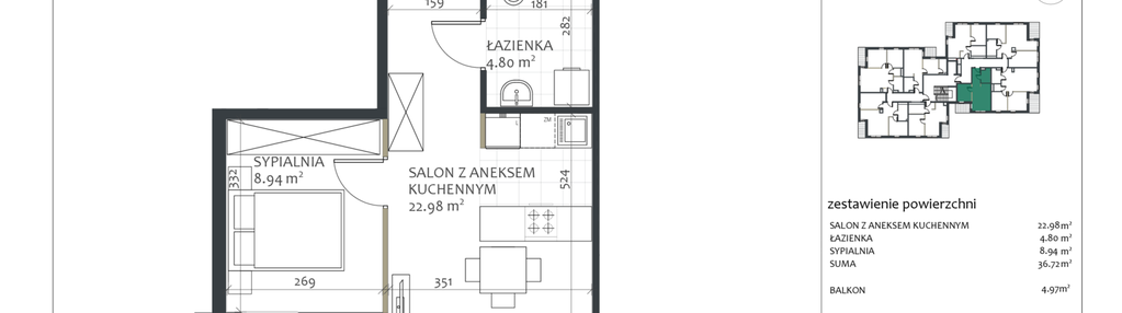 Mieszkanie w inwestycji: Sosnovia