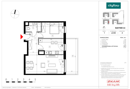 Mieszkanie w inwestycji: CityFlow etap II