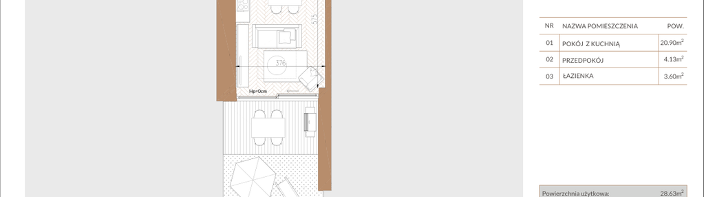 Mieszkanie w inwestycji: Portico Marina