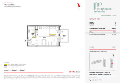 Mieszkanie w inwestycji: Miasteczko Julianów