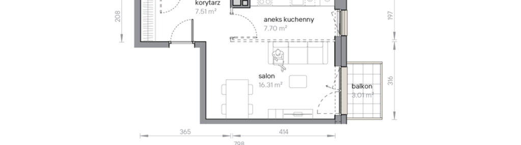 Mieszkanie w inwestycji: Przy Parku Vita
