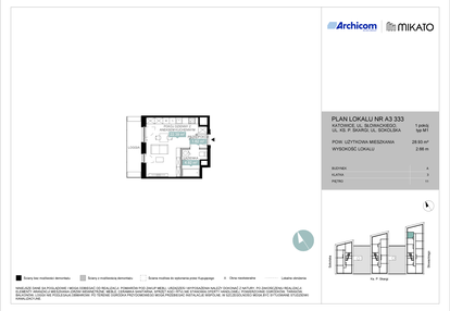 Mieszkanie w inwestycji: Mikato