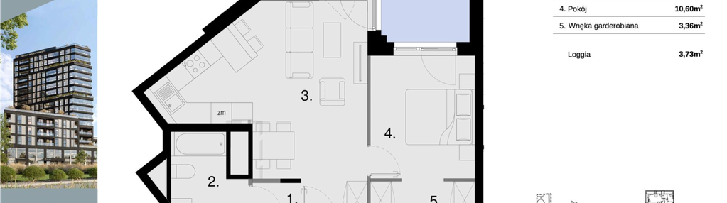 Mieszkanie w inwestycji: Sky Trust etap II