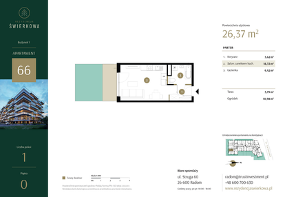 Mieszkanie w inwestycji: Rezydencja Świerkowa