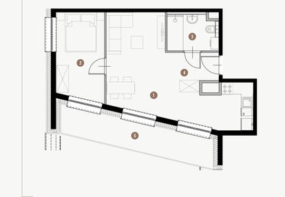 Mieszkanie w inwestycji: Tuwima Apartments