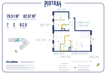 Mieszkanie w inwestycji: Piotra 4