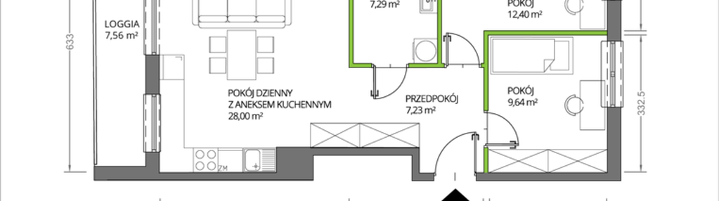 Mieszkanie w inwestycji: Krakowska Vita