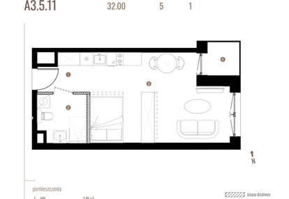 Mieszkanie w inwestycji: Belg Apartamenty etap II