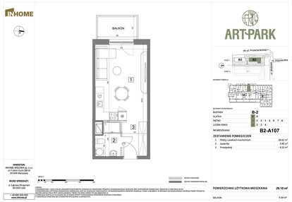 Mieszkanie w inwestycji: Inhome Osiedle ArtPark etap I