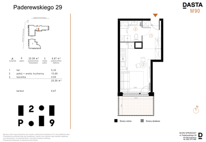 Mieszkanie w inwestycji: Paderewskiego 29