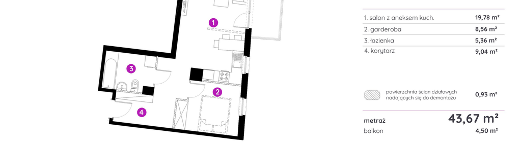 Mieszkanie w inwestycji: Murapol Agosto