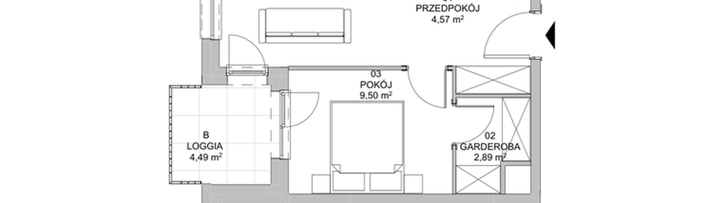 Mieszkanie w inwestycji: Francuska Park VIIIA
